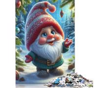 Merry Christmas 500 Piece Jigsaw Puzzle 500 Piece Jigsaw Puzzles for Adults & Families- Wooden Jigsaw Puzzles for Adults Kids Gifts 500pcs (52x38cm)