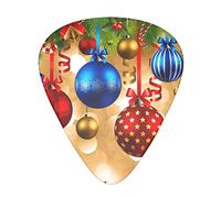 Merry Christmas Advanced guitar pick 12 pieces Three thicknesses for bass, electric guitar, acoustic guitar bag