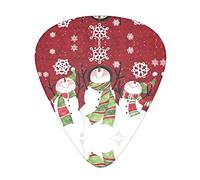 Merry Christmas Advanced guitar pick 12 pieces Three thicknesses for bass, electric guitar, acoustic guitar bag
