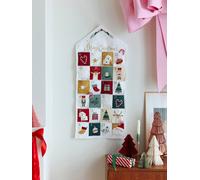 Merry Christmas Advent calendar printed white