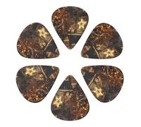 Merry Christmas And Happy New Year Printed Guitar Picks -6 Pcs Guitar Picks Plectrum,Guitar Accessories,Electric Guitar Pick, Bass & Ukulele 0.96mm