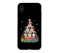 Merry Christmas Aussie XMAS Australian Shepherd Case for iPhone XS Max