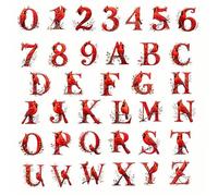 Merry Christmas Bird Alphabet Branch UV DTF Cup Wraps Transfer Waterproof Sticker for Glass Cups Furniture Craft DIY Crafts,Rub on Transfer Stickers for DIY Water Bottle Laptop Decal Wood Car