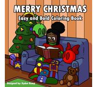 Merry Christmas Bold and Easy Coloring Book