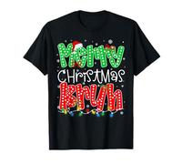 Merry Christmas Bruh Meme Funny Saying Bro Men Teens Boys T-Shirt
