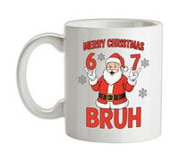 Merry Christmas Bruh Six Seven 6 7-10oz - Ceramic Mug for Coffee/Tea