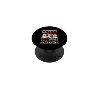 Merry Christmas Brush All Dentist Sweater Three Santa Teeth PopSockets Adhesive PopGrip