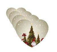 Merry christmas Car Air Freshener Cards for Women Men 4 Pack Cute Car Accessories Long Lasting Scent Car Diffuser Hanging Auto Aromatherapy Tablets Car Fresheners Gifts