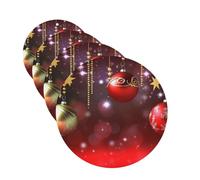 Merry Christmas Car Air Fresheners Cards 4 Pcs Hanging Fragrance Scented Cards Long-Lasting Car Aromatherapy Tablets for Wardrobe Bathroom Car Interior Mirror Pendant Gifts