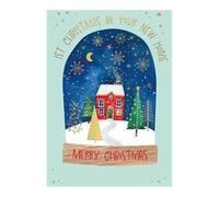 Merry Christmas Card, First Christmas in Your New Home