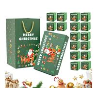 Merry Christmas Cash Box - Bouncing Cash Container - Creative Folding Case for Christmas Birthday Game Night Adults Travel Party Holiday Wedding