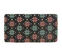 Merry Christmas Chalkboard Bed Sheet Portable Washable Toddler Bed Sheets for Small Spaces, Sofa Bed Sheet 50"x25"(Sheet,Bed Not Included)