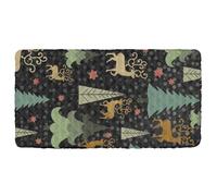 Merry Christmas Chalkboard Toddler Portable Bed Sheet Soft&Comfortable Cot Sheet for Crib Bedding Set for Kids Baby Travel 50'' x 25'' (Sheet,Bed Not Included)