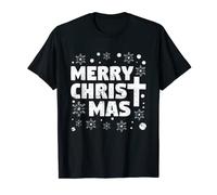 Merry Christmas Christian Jesus Christ PJs Xmas Pajamas T-Shirt