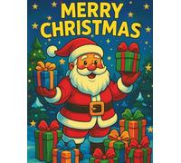 Merry Christmas: Christmas Coloring Book for Kids Ages 3-8