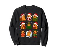 Merry Christmas Cute Capybaras Xmas Holiday Sweatshirt