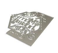 Merry Christmas Cutting Dies Craft Dies Handmade Ability Developing Template for School Classroom Teacher Students Cutting Stencil