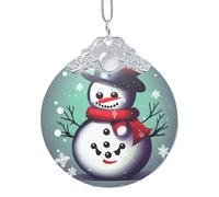 Merry Christmas Day Snowman Xmas Home Decorations Ornaments, Hanging Christmas Tree Gift Pendant For Holiday Cheer