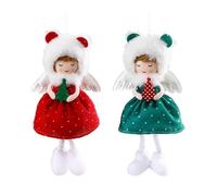Merry Christmas Decor Supplies Girl Winged Doll Decoration Fine Handcrafts