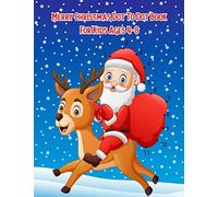 Merry Christmas Dot To Dot Book For Kids Ages 4-8: With Bonus Activity Pages