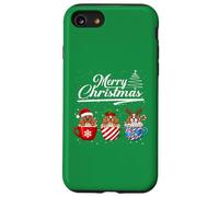 Merry Christmas English Cocker Spaniel Reindeer Elf Santa Case for iPhone SE (2020) / 7/8
