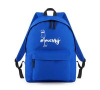 Merry Christmas Festive Xmas Backpack Rucksack 18L Bag - 42 x 31 x 21cm