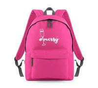 Merry Christmas Festive Xmas Backpack Rucksack 18L Bag - 42 x 31 x 21cm