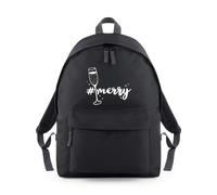 Merry Christmas Festive Xmas Backpack Rucksack 18L Bag - 42 x 31 x 21cm