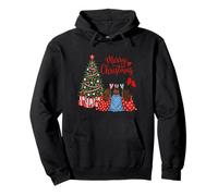 Merry Christmas Friends Cozy Tree Matching Family Holiday Pullover Hoodie