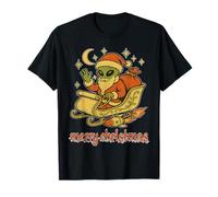 Merry Christmas from Alien Santa and his Cosmic Sleigh Ride T-Shirt