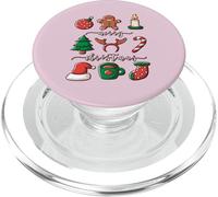 Merry Christmas Fun Holiday Favorites All Together PopSockets PopGrip for MagSafe