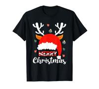 Merry Christmas Funny Christmas Reindeer T-Shirt