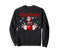 Merry Christmas Funny Santa Bowling Sweatshirt