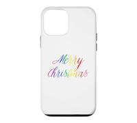 Merry Christmas Gay Rainbow Art Queer Holiday Love LGBTQ Case for iPhone 12 mini