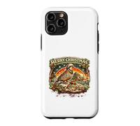 Merry Christmas Gibraltar Barbary Partridge Design Case for iPhone 11 Pro