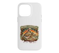 Merry Christmas Gibraltar Barbary Partridge Design Case for iPhone 14 Pro Max