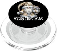 Merry Christmas Gnome Graphic For Women And Men Cute Xmas PopSockets PopGrip for MagSafe