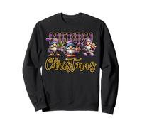 Merry Christmas Gnomes December Celebrating Holiday Sweatshirt