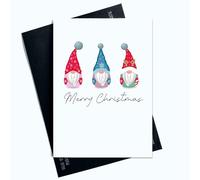 Merry Christmas Gonk Card - Festive Greeting for Him or Her Holiday Cheer with This Adorable and Unique Christmas Card SP149
