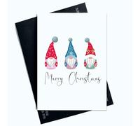 Merry Christmas Gonk Card - Festive Greeting for Him or Her, Spread Holiday Cheer with This Adorable and Unique Christmas Card SP148