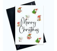 Merry Christmas Gonk Card for Anyone - Festive Greeting for Him or Her, Spread Holiday Cheer with This Adorable and Unique Christmas Card SP125