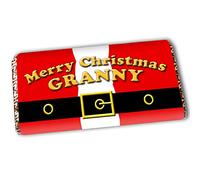 Merry Christmas Granny (With Gift Bag) - Novelty Chocolate Bar - Great Gift Idea For Your Granny