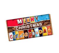 Merry Christmas Great Grandad Chocolate Bar Wrapper Novelty Gift on Christmas CH-9469 (without chocolate bar (wrapper only))