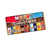Merry Christmas Great Grandson Chocolate Bar Wrapper Novelty Gift on Christmas CH-9471 (without chocolate bar (wrapper only))