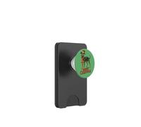 Merry Christmas Greyhound Festive Holiday Winter Dog PopSockets PopWallet for MagSafe