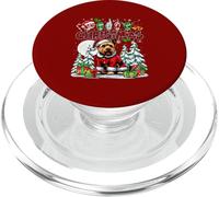 Merry Christmas Hands Sign Language Santa Norwich Terrier PopSockets PopGrip for MagSafe