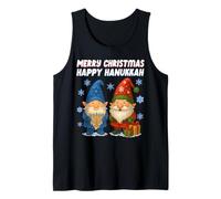 Merry Christmas Happy Hanukkah The Hanukkah Christmas Gnomes Tank Top