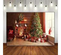 Merry Christmas Holiday Background Wallpaper Photography Backdrops for Festivals Reindeer Photo Xmas Home Custom Birthday Backdrop Gift Family