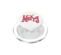 Merry Christmas Holly PopSockets PopGrip for MagSafe