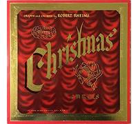 Merry Christmas in Carols Red Vinyl Organ and Chimes by Robert Rheims Jon Anderson Animation Record Vinyl Album
